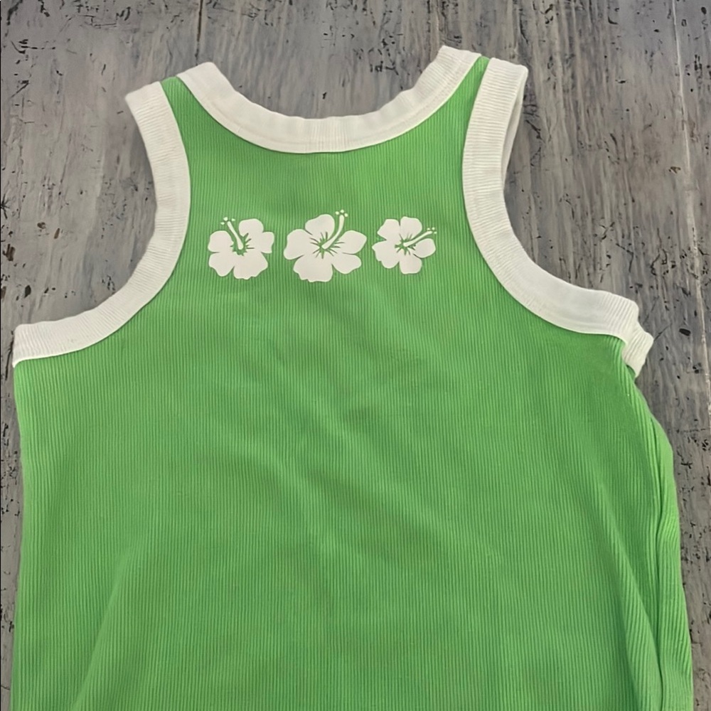 art class Green and White Kids Tank Top